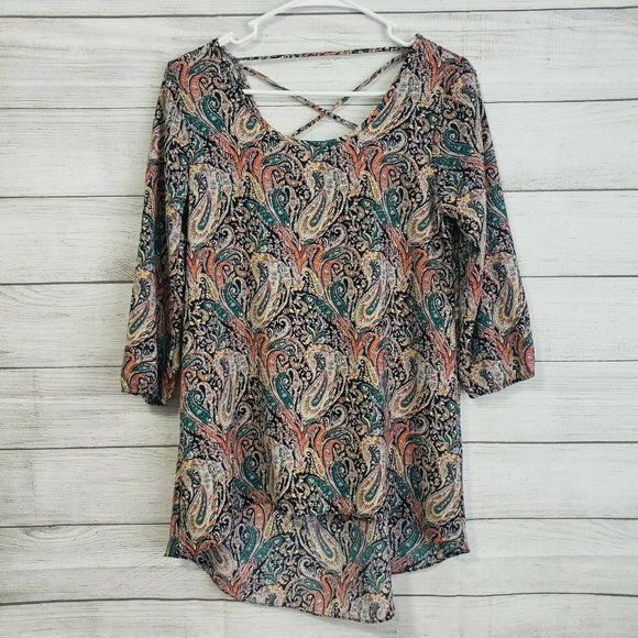 Moa Moa Xs Paisley Blouse 3.3793 - Picture 1 of 8